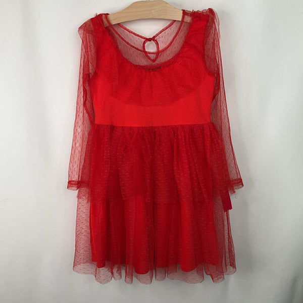 Size 6-7: Beetlejuice Beetlejuice Red Costume Dress