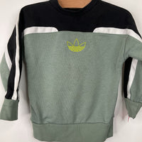 Size 2: Adidas Green/Black Sweater