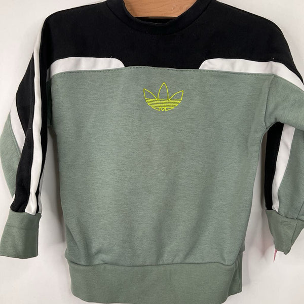 Size 2: Adidas Green/Black Sweater