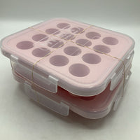 MyMilk By Souper Cubes Pink 2pc Silicone Freezer Tray