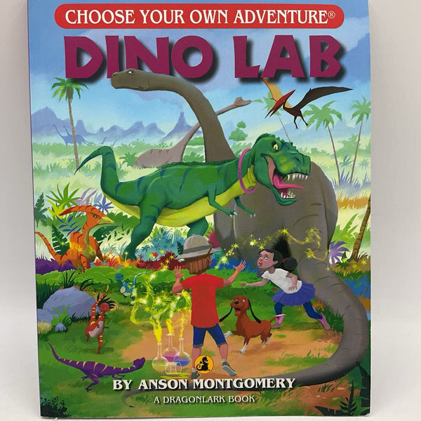 Choose Your Own Adventure Dino Lab (paperback)