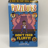 Puzzlooies Don't Feed Flufy! A Solve-The-Story Puzzle Adventure (paperback)
