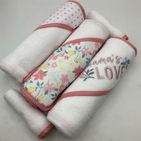 Assorted 5pc Pink Microfiber Cloth Set NEW