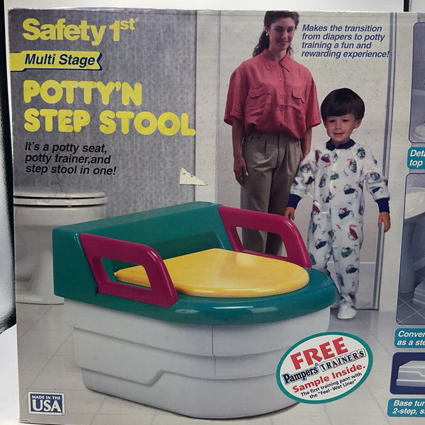 Multi Stage Potty'n Step Stool