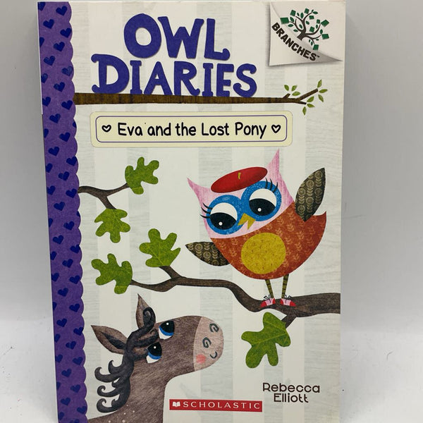 Owl Diaries Eva And The Lost Pony (paperback)