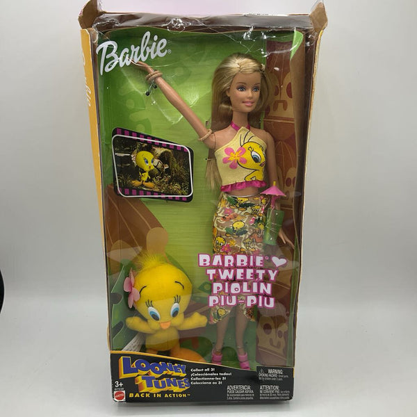 Barbie Loves Tweetie Looney Tunes New In Box