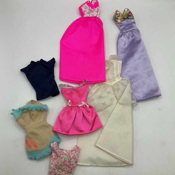 Assorted Barbie Dresses