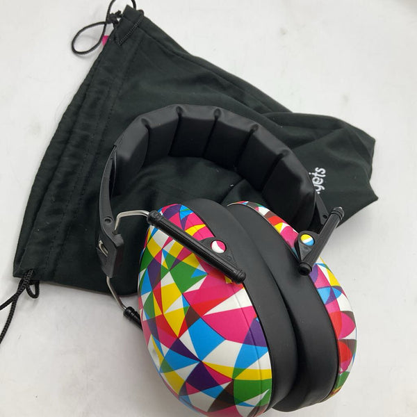 Banz Pink/Blue Noise Cancelling Headphones
