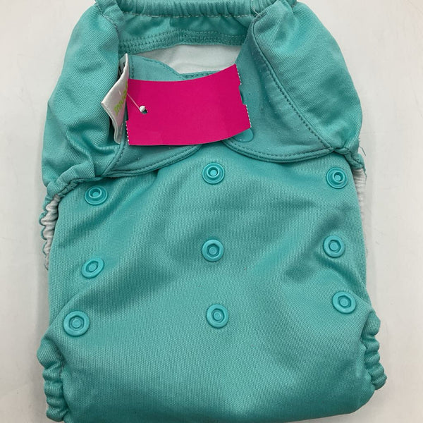 Size O/S: Bum Genius Blue Adjustable Snap Diaper