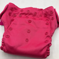 Size O/S: Bum Genius Pink Adjustable Snap Diaper