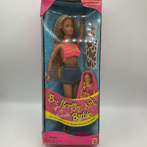 Barbie Butterfly Art In Box