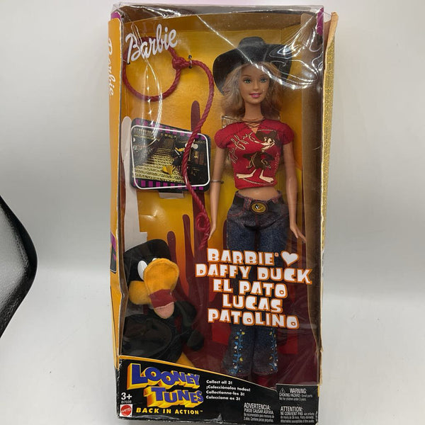 Barbie Daffy Duck El Pato Lucas Patoling In Box