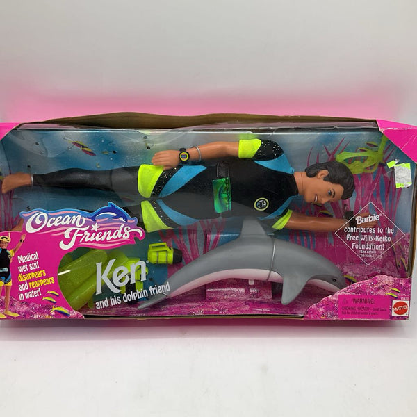 Barbie Ken & His Ocean Friend In Box