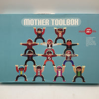 Mother Toolbox Wooden Stacking People