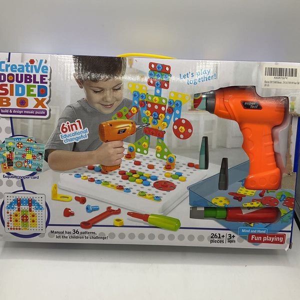 Creative Double Sided Box Build & Design Mosaic Puzzle