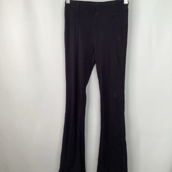 Size 11-12: Zara Black Ribbed Leggings