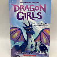 Dragon Girls: Aisha The Sapphire Treasure Dragon (paperback)