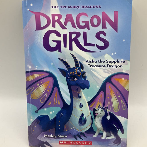 Dragon Girls: Aisha The Sapphire Treasure Dragon (paperback)