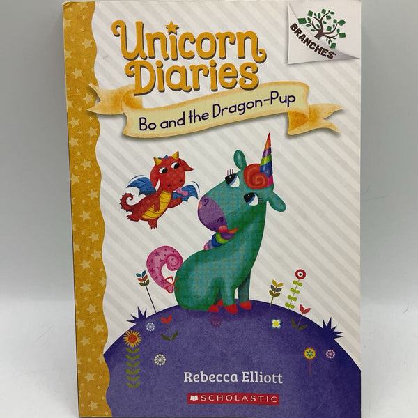 Unicorn Diaries: Bo And The Dragon Pup (paperback)