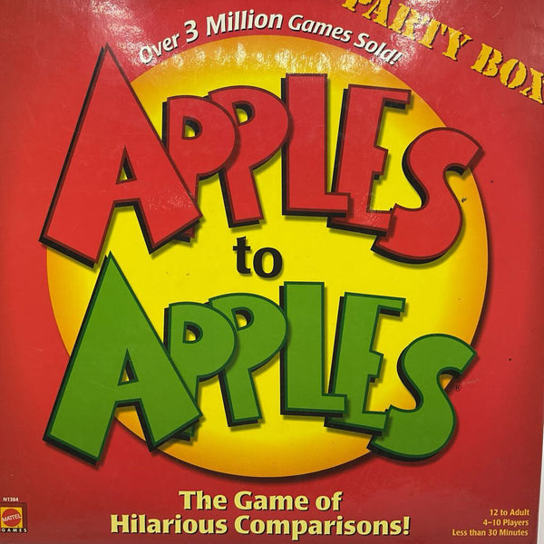 Apples to Apples-As Is