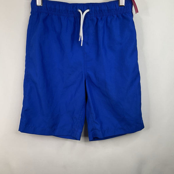 Size 14-16; Lands' End Blue Swim Trunks