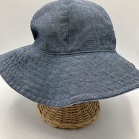 Size 2-3: The North Face Grey/Blue Sun Hat