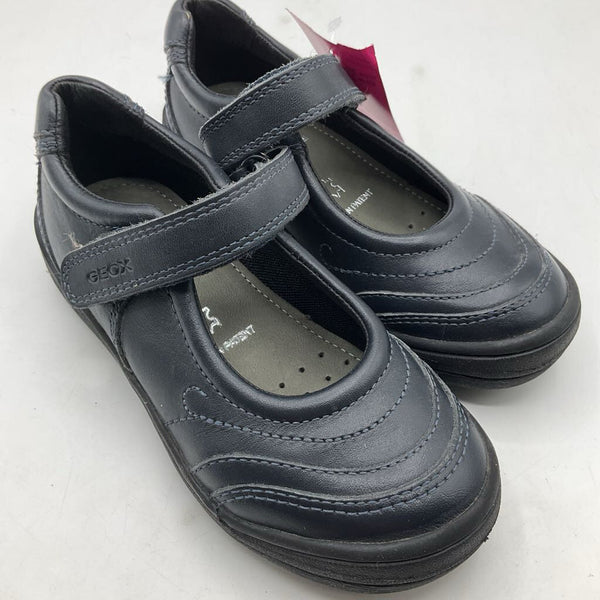 Size 9.5: Geox Dark Blue Velcro Strap Shoes