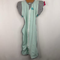 Size M: Love To Dream Blue/White Striped Sleepsack