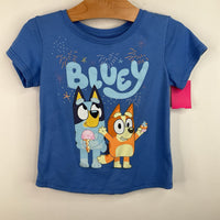 Size 4: Bluey Blue T-Shirt
