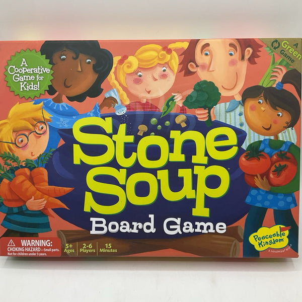 Peaceable Kingdom Stone Soup Board Game
