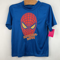 Size 4-5: Blue/Red Spider Man T-Shirt