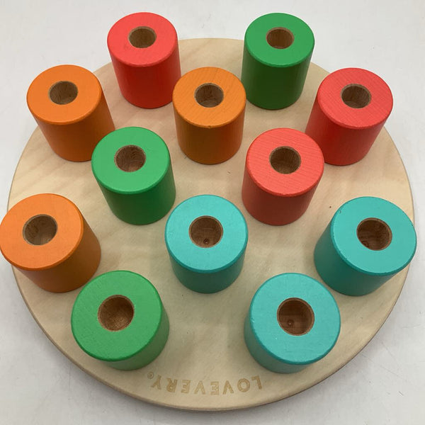 Lovevery Wooden Stacking Pegboard