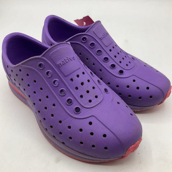 Size 11: Native Purple Slip-On Shoes