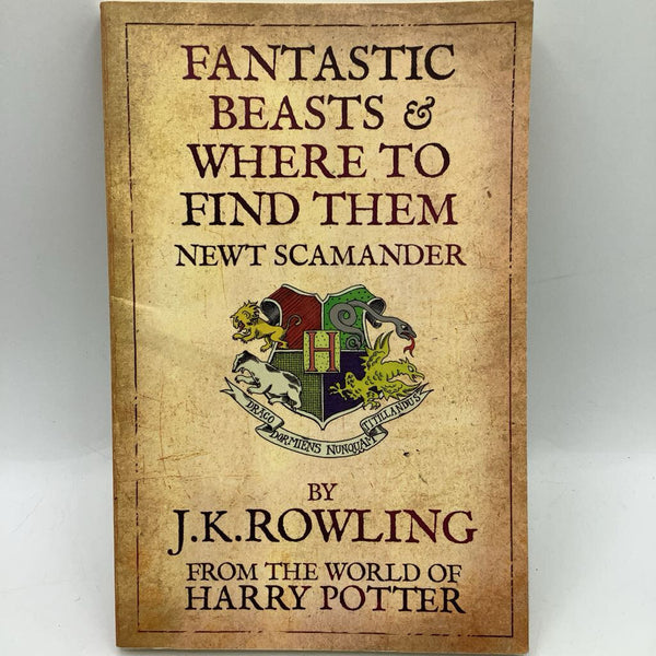 Fantastic Beasts & Where To Find Them (paperback)