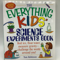The Everything Kids Science Experiment Book (paperback)