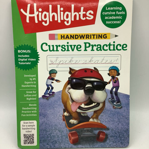 Highlights Handwriting Cursive Practice (paperback)