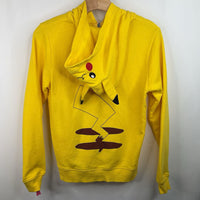 Size 12 (150): Hanna Andersson Yellow Pikachu Zip-Up Hoodie