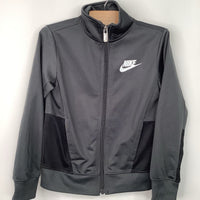 Size 4: Nike Grey Zip-Up Coat