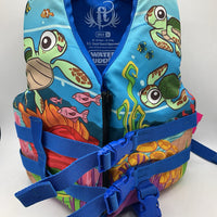 Size Child (30-50lbs) Water Buddies Coral Reef Life Jacket