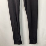 Size 10 (140): Hanna Andersson Black Ribbed Leggings