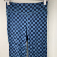 Size 12: Gap Blue Checkered Leggings