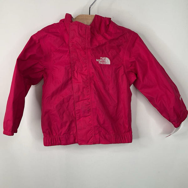 Size 6-12m: The North Face Pink Rain Coat