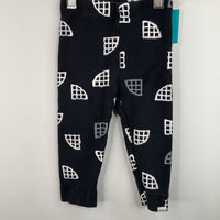 Size 18m: Miles Black White Sweat Pants