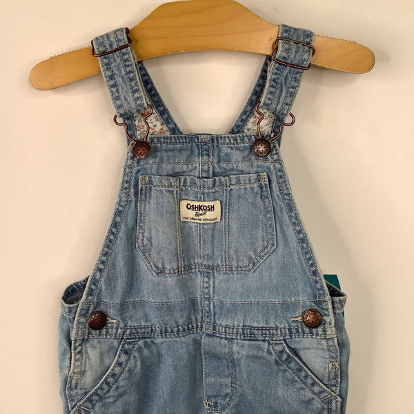 Size 2: OshKosh Blue Denim Overalls