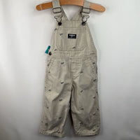 Size 18m: OshKosh Beige Overalls