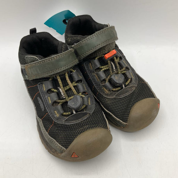 Size 10: Keen Black Velcro Hiking Shoes