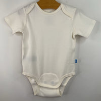 Size 6-9m: Magnetic Me Creme Short Sleeve Onesie NEW