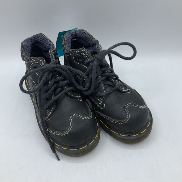Size 11: Dr Martens Black Leather Ankle Boots