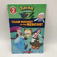 Pokemon XYZ Team Rocket To The Rescue (paperback)