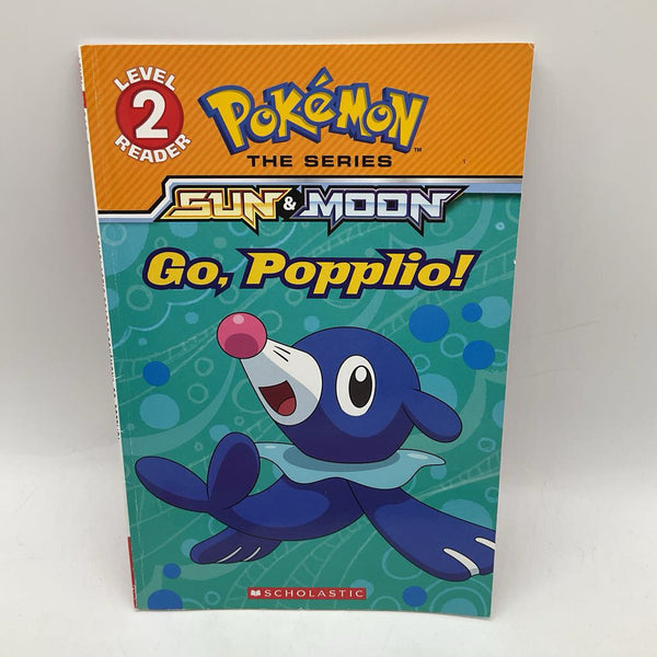 Pokemon Sun & Moon Go, Popplio! (paperback)